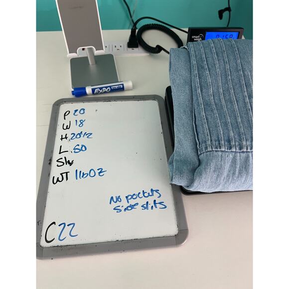 Vintage Denim Maxi Jean Dress Size 10 Short Sleeve Prairie Modest Boho Casual - Picture 8 of 8